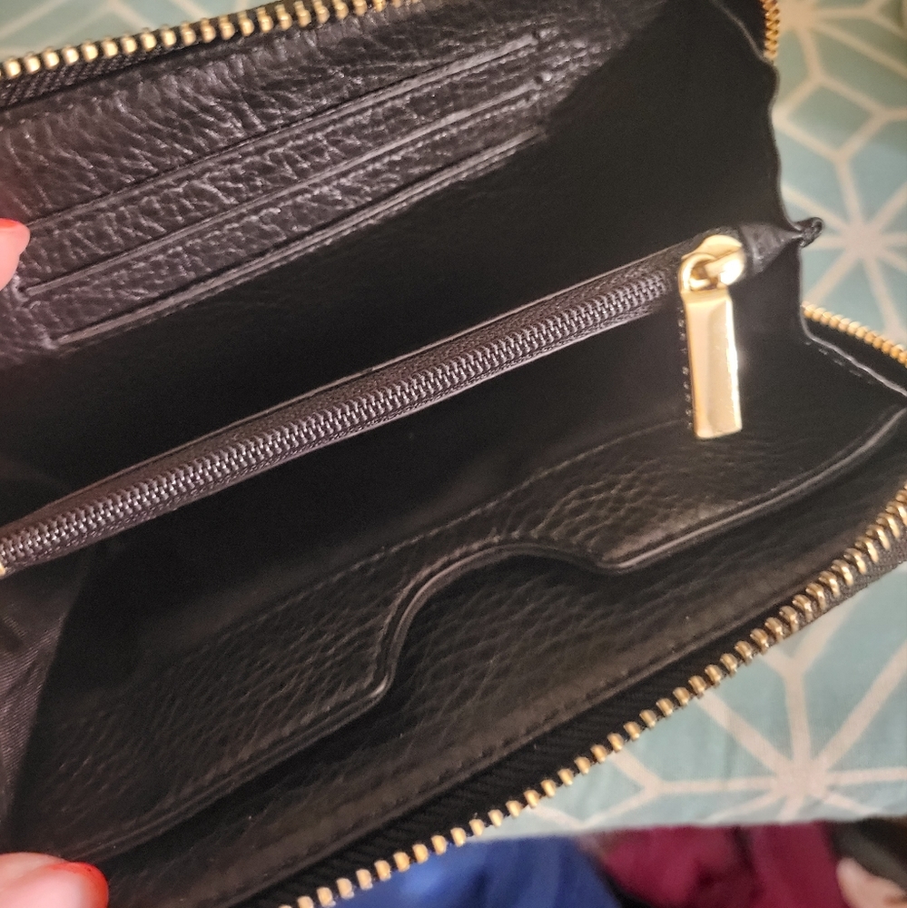 Tory Burch Black Leather Wallet